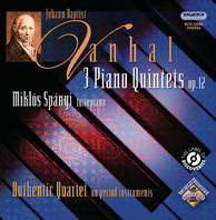 Vanhal: 3 Piano Quintets
