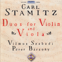Stamitz, C.: Duos for Violin and Viola, Vol. 1