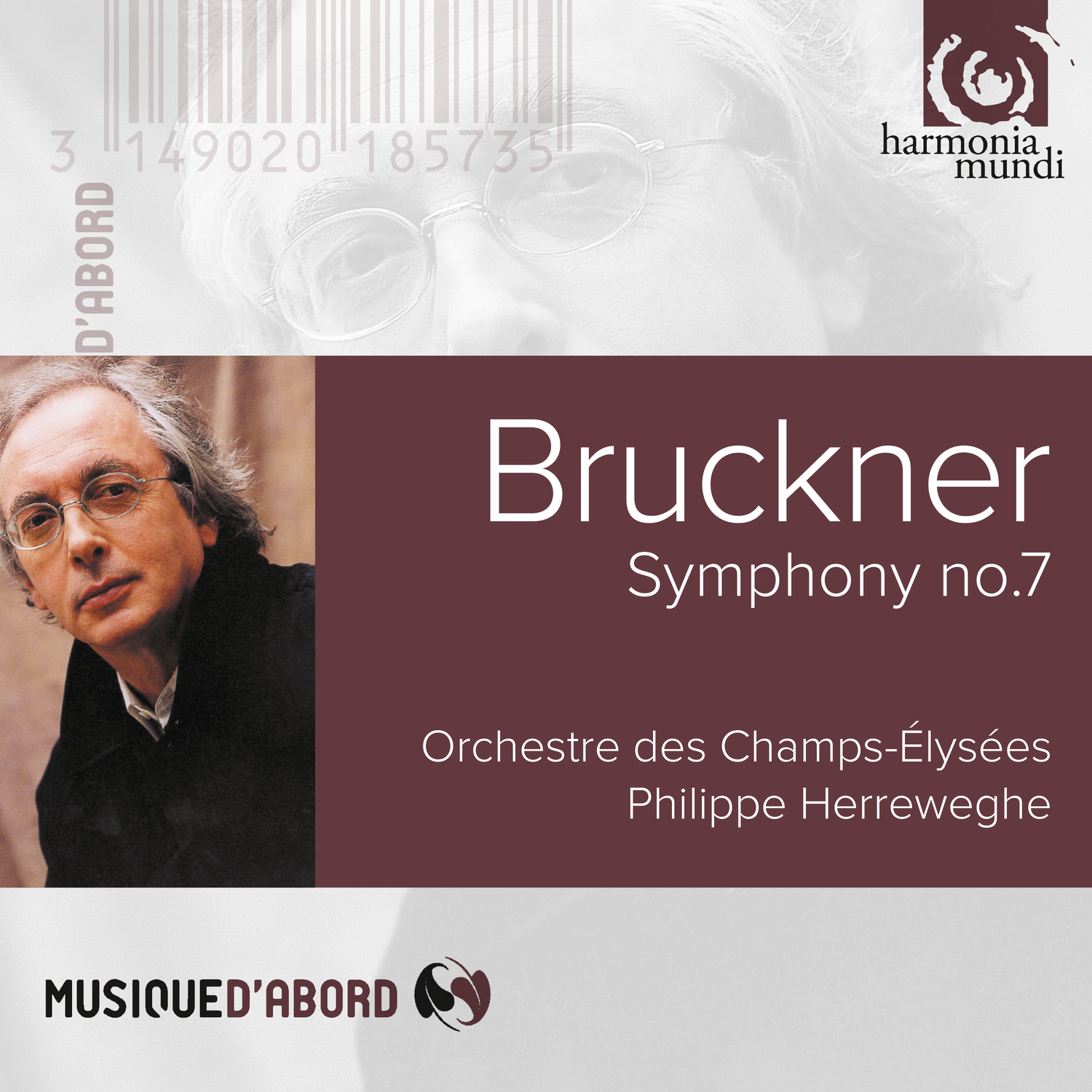 Брукнер симфония 7. Philippe Herreweghe.