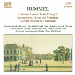 Hummel: Bassoon Concerto / Clarinet Quartet