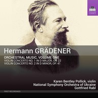 Grädener: Orchestral Music, Vol. 1