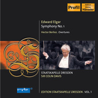 Elgar, E.: Symphony No. 1 / Berlioz, H.: Overtures (C. Davis) (Staatskapelle Dresden Edition, Vol. 1)