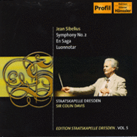 Sibelius, J.: Symphony No. 2 / En Saga / Luonnotar (C. Davis) (Staatskapelle Dresden Edition, Vol. 5)