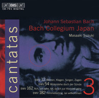 J.S. Bach - Cantatas, Vol.3 (BWV 12, 54, 162, 182)