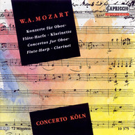 Mozart, W.A.: Oboe Concerto / Concerto for Flute and Harp / Clarinet Concerto