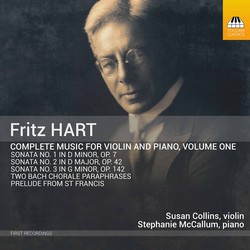 Hart: Complete Music for Violin & Piano, Vol. 1