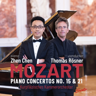 Mozart Piano Concertos No. 15 and 21