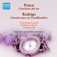 Ponce.: Concierto del sur - Rodrigo: Fantasia para un gentilhombre