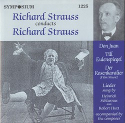 Richard Strauss Conducts Richard Strauss (1917-1926)