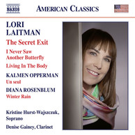 Opperman, Laitman & Rosenblum: Works for Voice & Clarinet