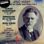 Hubay: Works for Violin and Piano, Vol. 1