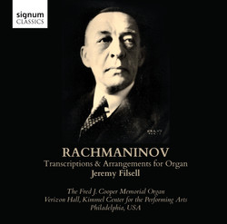 Rachmaninov: Organ Transcriptions and Arrangements by Jeremy Filsell