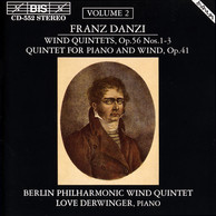 Danzi - Wind Quintets, Vol.2