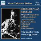 Kreisler Plays Kreisler