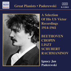 Paderewski, Ignacy Jan: Victor Recordings (Selections) (1914-1941)