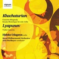 Khachaturian & Lyapunov: Works for Violin & Orchestra