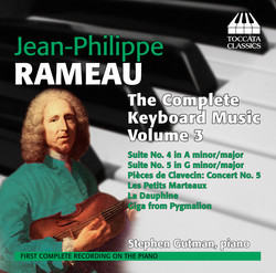 Rameau: The Complete Keyboard Music, Vol. 3