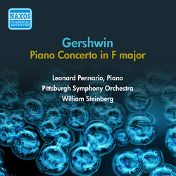 Gershwin, G.: Piano Concerto in F Major (Pennario, Steinberg) (1954)
