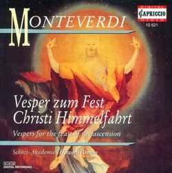 Monteverdi, C.: Vespers for the Feast of the Ascension