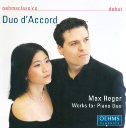 Reger, M.: 6 Pieces, Op. 94  / 6 Burlesken, Op. 58 / Variations and Fugue On A Theme of Beethoven, Op. 86 (Works for Piano Duo) (Duo D'Accord)