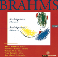 Brahms: String Quintet in F major Op. 88 / String Quintet in G major Op. 111