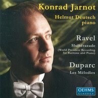 Vocal Recital: Jarnot, Konrad - Ravel, M. / Duparc, H.