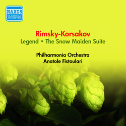 Rimsky-Korsakov, N.: Legend / The Snow Maiden Suite (Philharmonia, Fistoulari) (1953)