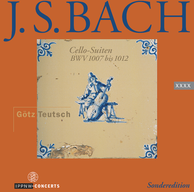 J.S. Bach: Suites for Cello Solo BWV 1007-1012 / Götz Teutsch