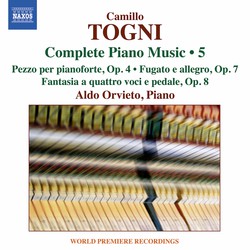 Togni: Complete Piano Music, Vol. 5