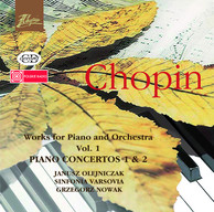 Chopin: Works for Piano and Orchestra Vol. 1 - Piano Concertos Nos. 1 & 2