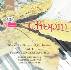 Chopin: Works for Piano and Orchestra Vol. 1 - Piano Concertos Nos. 1 & 2