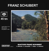 Schubert: Quatuor, D. 173 / Mouvement de quatuor, D. 703
