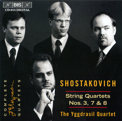 Shostakovich - String Quartets Nos.3, 7 & 8