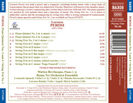 Perosi: Piano Quintets Nos. 3-4 & String Trios