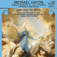 Haydn, M.: Missa Sancti Gotthardi / Alleluia! / Anima Nostra / Effuderunt Sanguinem