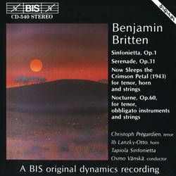 Britten - Sinfonietta, Op.1 