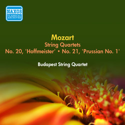 Mozart, W.A.: String Quartets Nos. 20, 