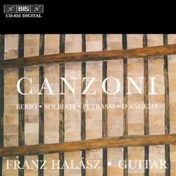 Canzoni - Italian Music for Guitar