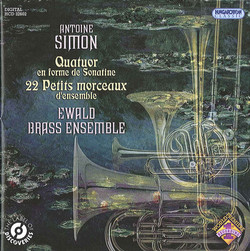 Simon: 22 Little pieces for ensemble - Quartet in Sonatina Form