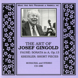 The Art of Josef Gingold