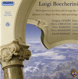 Boccherini: 3 Quartets for flute and strings, Op. 5 - Quintet in C major for flute, oboe and strings