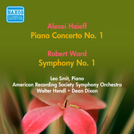 Haieff, A.: Piano Concerto No. 1 / Ward, R.: Symphony No. 1 (Smit, American Recording Society Symphony, Hendl, Dixon) (1952)