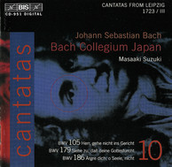 J.S. Bach - Cantatas, Vol.10 (BWV 179, 105, 186)