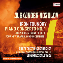 Mosolov: Piano Concerto No. 1, Op. 14
