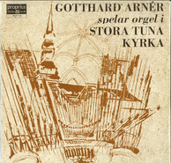 Gotthard Arnér spelar orgel i Stora Tuna kyrka
