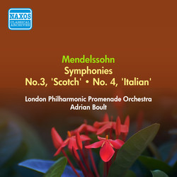 Mendelssohn, F.: Symphonies Nos. 3 