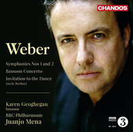Weber: Symphonies Nos. 1 & 2 - Bassoon Concerto