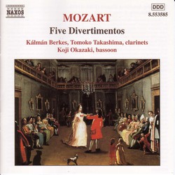 Mozart: 5 Divertimentos, K. Anh. 229