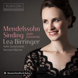 Sinding: Violin Concerto in A Minor, Op. 45, Romance in D Major Op. 100 - Mendelssohn: Violin Concerto in E Minor, Op. 64