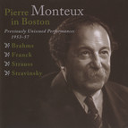 Pierre Monteux in Boston - Previously Unissed Performances, 1953-1957